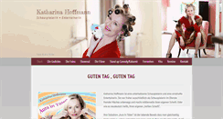 Desktop Screenshot of katharina-hoffmann.de